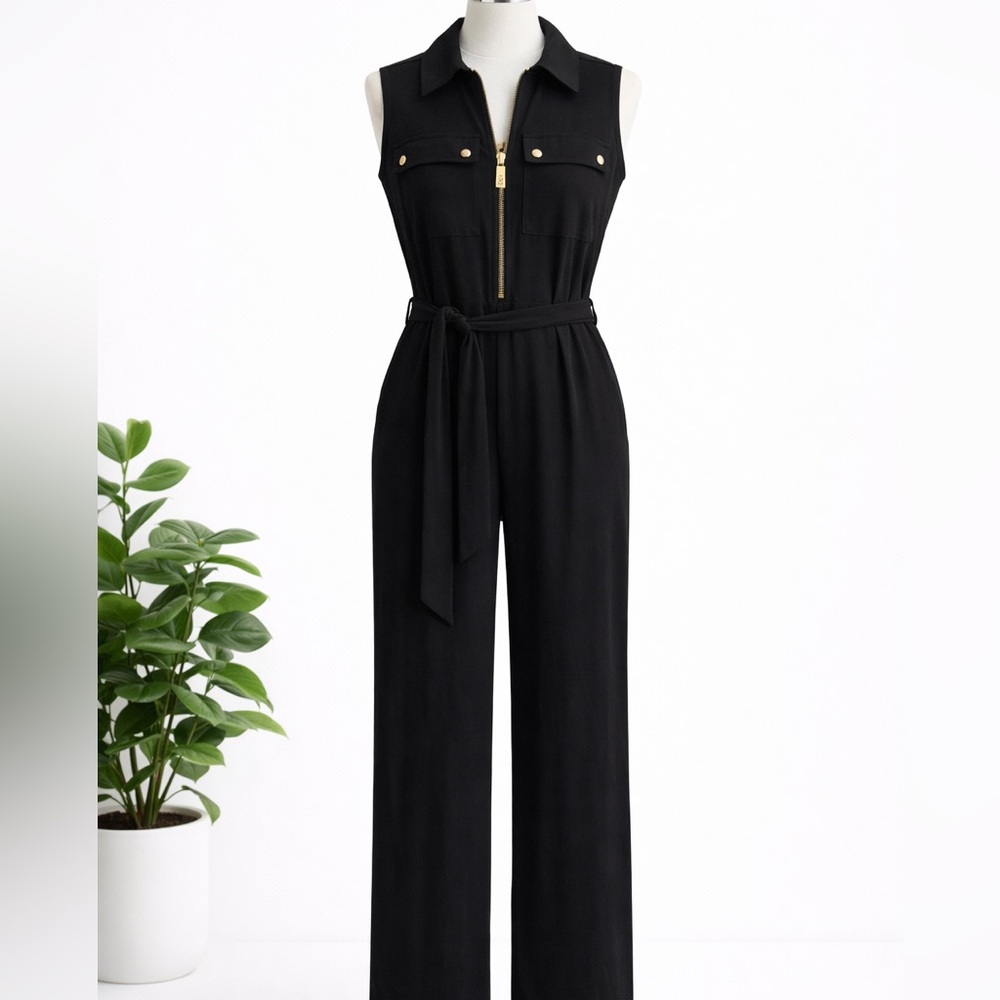 Michael Kors Black Jumpsuit